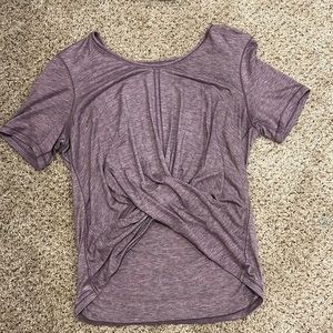 Lululemon Cross tied athletic top